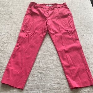 Coral pink pants
